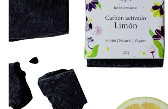 Bujas Jabón de Carbón Activado y Limón 125g